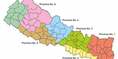Μέλος χάρτη του νεπάλ