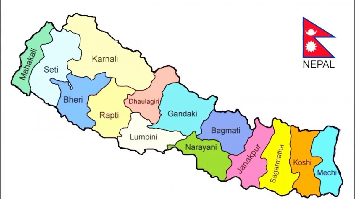 νεπάλ χάρτης νέα