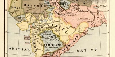 Χάρτης του νεπάλ πριν από το 1816